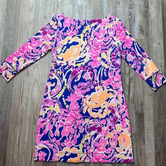 Lilly Pulitzer Brilliant Blue Catch and Release Sophie Dress - Picture 4 of 14